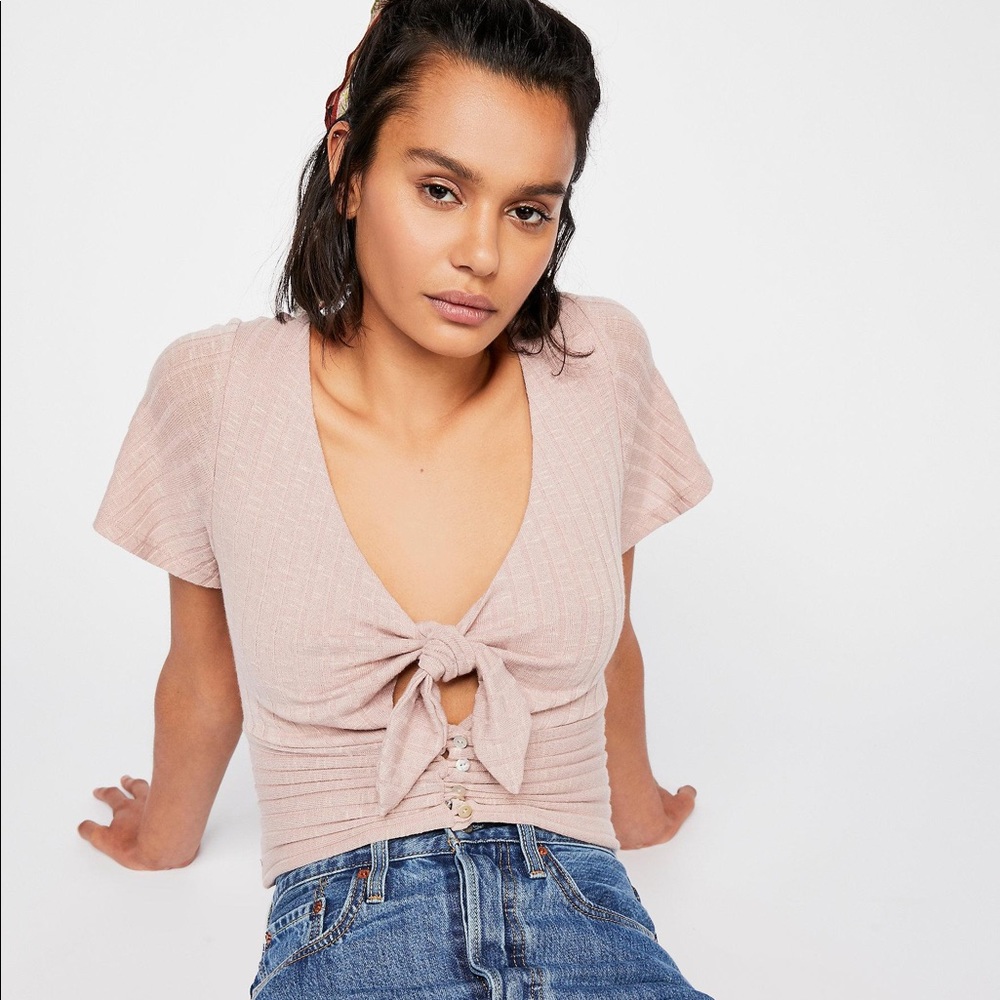 Free People Montauk Henley Top